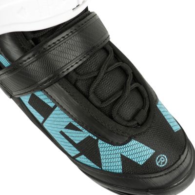 14. Roces ICY 5 Damen-Eislaufschuhe, schwarz, weiß und blau, 450737 001