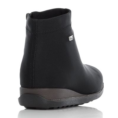 20. Isolierte schwarze Damenstiefeletten Rieker W 98251-00