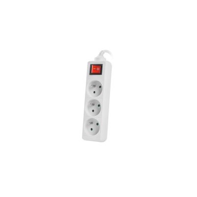 4. Lanberg PS1-03E-0300-W Verlängerungskabel (3 m; weiß)