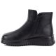 3. Bequeme Damen-Ankle-Boots mit Keilabsatz, schwarz, Potocki PT16396