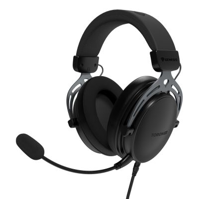 11. GENESIS Toron 531 Gaming-Headset mit Kabel und Kopfbügel, Schwarz