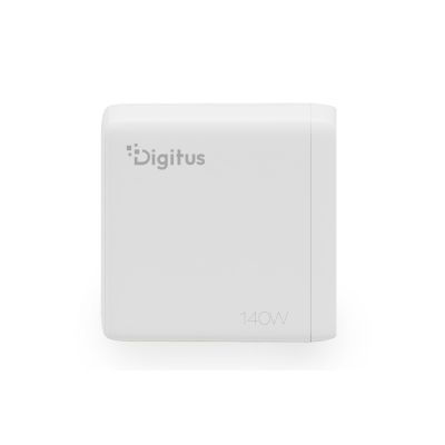 5. Digitus GaN II Wandladegerät 140 W | 3x USB-C, 1x USB-A | PD 3.0, QC 3.0 | Weiß