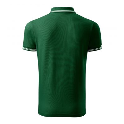3. Malfini Urban M MLI-219D3 dunkelgrünes Poloshirt