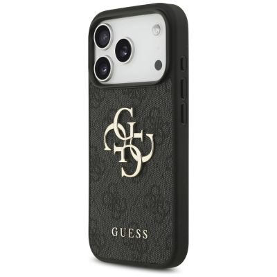 2. Guess 4G Big Logo Hülle für iPhone 17 Pro / 18 Pro - Schwarz