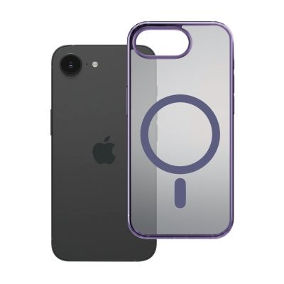 4. 3mk Frosty MagCase für Apple iPhone 16E – Lila