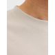 4. Jack&Jones Herren-T-Shirt JJEBARRON TEE SS O-NECK NOOS 12298906 MOONBEAM