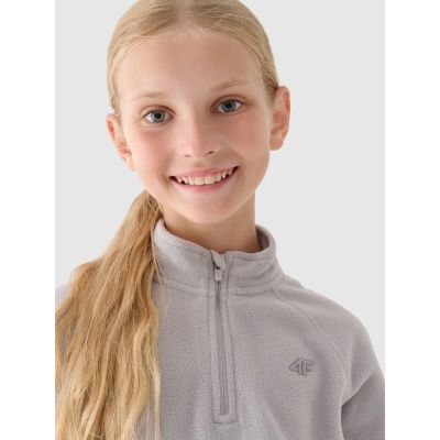 7. Kinder Fleece-Thermounterwäsche (Oberteil) 4F Junior 4FJRAW24UFLEU062-25S