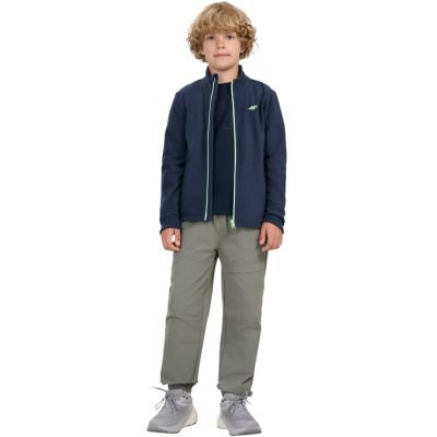 7. Jungen Fleece 4F M413 marineblau 4FJWAW25TFLEM413 31S