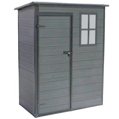 Gartengerätehaus aus PVC, 152 x 91 x 192,5 cm