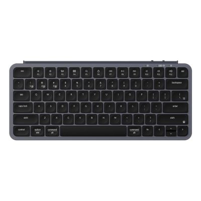 2. Keychron B1P-K1 Tastatur für Zuhause/Büro, USB + Funk + Bluetooth, Grau