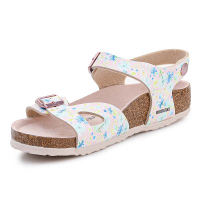 4. Birkenstock Rio Kinder Sandalen 1022232 Pastell Blumen 