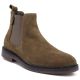 Herren-Chelsea-Boots aus Leder, Khaki, Big Star UU174277