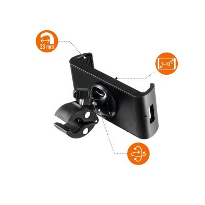 6. Robuste Tough Clamp XL passive Halterung für Laptop, Handy/Smartphone, Tablet/UMPC, Schwarz