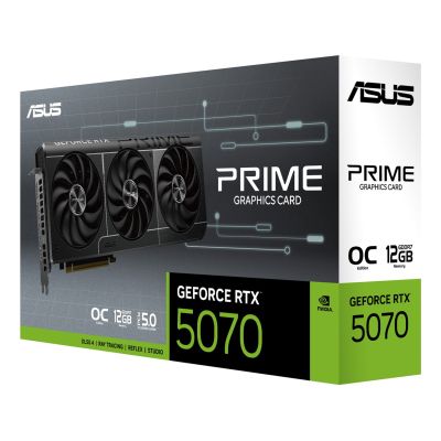 2. ASUS PRIME GeForce RTX 5070 OC 12GB Grafikkarte
