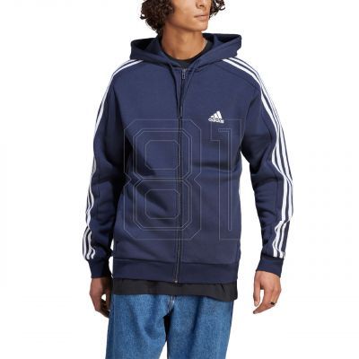 3. adidas Essentials Fleece 3-Streifen Full-Zip Jr Sweatshirt IJ6478