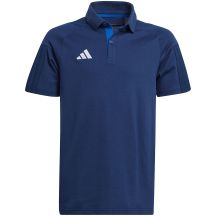 adidas Tiro 23 Competition Baumwoll-T-Shirt für Kinder, marineblau, HK8053