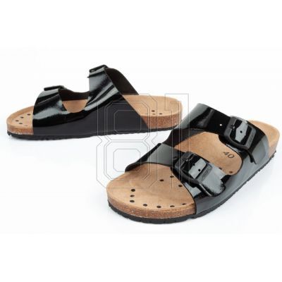 9. Abeba Sandalen Schwarz W 8088 Arbeits-Flip-Flops