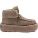 6. Big Star UU274215 Wasserdichte beige Plateau-Stiefeletten für Damen für Damen