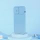 20. Nillkin CamShield Silky Silikonhülle iPhone 14 Pro Max Silikonhülle mit Kameraschutz Blau