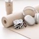 6. Tech-Protect Lamano Hülle für AirPods 4/5 – Schwarz und Beige