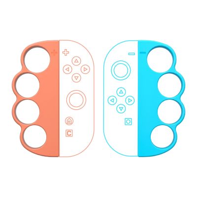 23. Nintendo Switch 23-in-1 Familien-Zubehörpaket 2 – Orange-Blaues Set