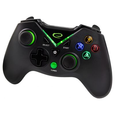 3. Esperanza EGG112K Wireless Gamepad (PC, PS3, Xbox One; schwarz, grün)