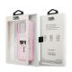 8. Karl Lagerfeld Glitzer Karl's Head Case für iPhone 13 Pro Max - Pink