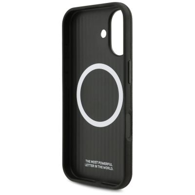 7. BMW M FW MagSafe Hülle mit Metalllogo für iPhone 17 - Schwarz