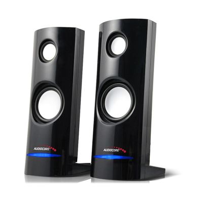2. AUDIOCORE AC860 Computerlautsprecher-Set (2.0; schwarz)