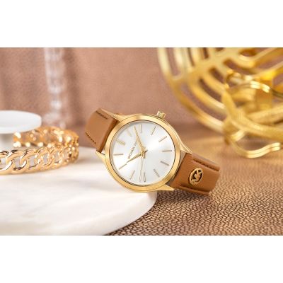 6. MICHAEL KORS Slim Runway MK7543 Damenuhr + Box