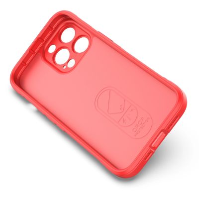 2. Magic Shield Case für iPhone 13 Pro flexible gepanzerte Hülle rot