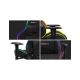 15. Huzaro Force 6.2 Schwarzer RGB-Gaming-Stuhl
