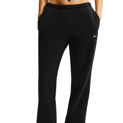 3. Nike Studio Fleece Damenhose, mittelschwer, Schwarz, IM8078 001