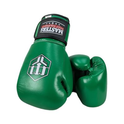 3. RBT-GREENSTRIKE Lederboxhandschuhe 12 oz Grün