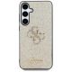 3. Guess Fixed Glitter Big 4G Metal Logo Hülle für Samsung Galaxy S25 gold
