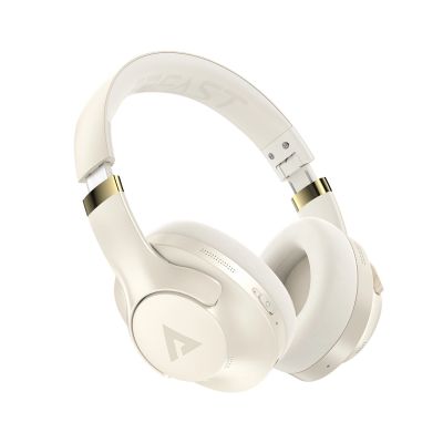 2. Acefast H4 ANC Kabellose Bluetooth 5.3 IPX4 Over-Ear-Kopfhörer - Beige