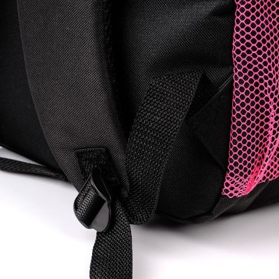 5. Meteor Hathor Rucksack 75459 Schwarz und Pink