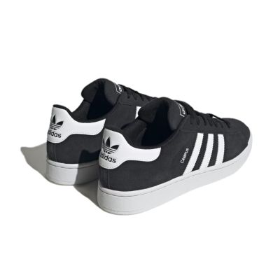 4. Adidas Originals Campus 2 Wildleder-Sneaker für Damen, Schwarz/Weiß - ID9844
