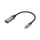 Equip 133492 Kabeladapter 0,15 m USB Typ-C HDMI Schwarz, Grau