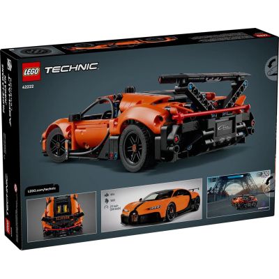 2. LEGO Technic 42222 Bugatti Chiron Pur Sport Hypercar