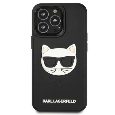 3. Karl Lagerfeld 3D Rubber Choupette Case für iPhone 13 Pro / iPhone 13 - Schwarz