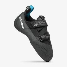 Scarpa Drago XT Kletterschuhe - schwarz/eisenfarben, Größe: 43
