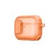 9. AmazingThing Titan Pro Mag Hülle, transparent, für AirPods Pro 3 – Orange