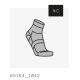 POC Cadence Road Short Socks, Grau