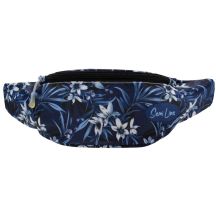 Gürteltasche L2024 marineblaue Blumen SEMI LINE