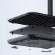 14. Acefast Teleskop Handy- und Tablethalterung (135-230mm breit) für den Schreibtisch 360° schwarz (E4 schwarz)