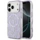 Karl Lagerfeld IML KL Monogram MagSafe Case für iPhone 17 Pro Max - Lila