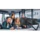 7. iiyama DS4002C-B1 Monitorhalterung/Ständer 81,3 cm (32") Schreibtisch Schwarz