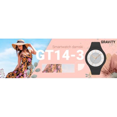 7. Gravity GT14-3 Damen-Smartwatch