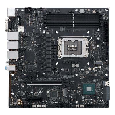 4. ASUS PRO WS W680M-ACE SE Intel W680 LGA 1700 Micro-ATX